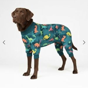 NWT Colorful Dinosaur Dog Pajamas